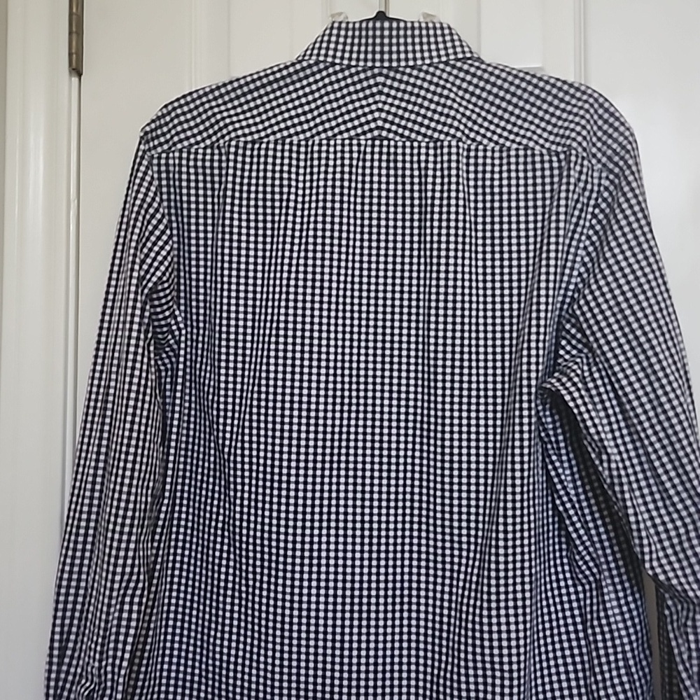 Original Penguin Heritage Slim Fit Shirt Neck Size 16 34/35 - Picture 7 of 9
